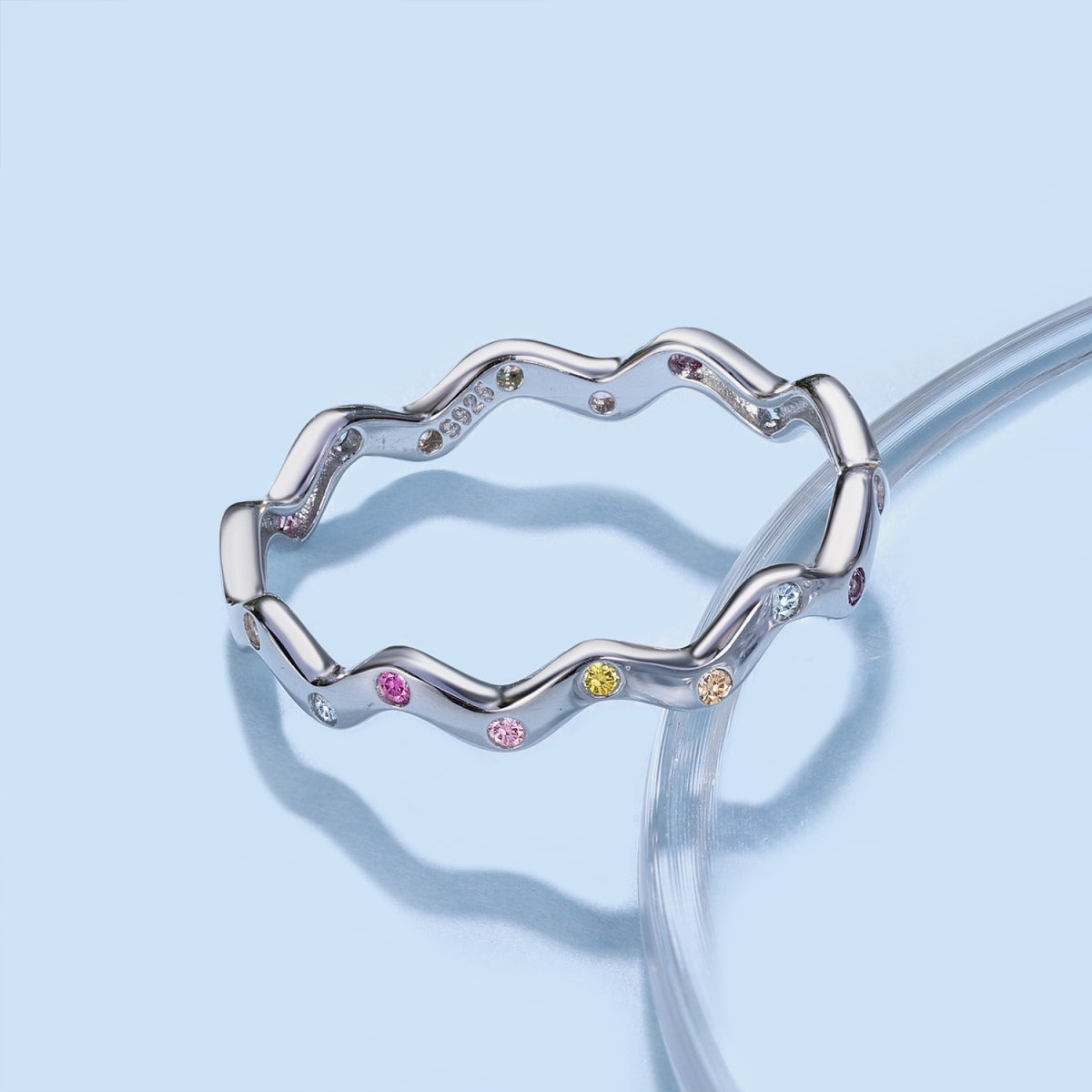 [Aurelle Style]Ornate Vibrant Round Cut Daily Ring
