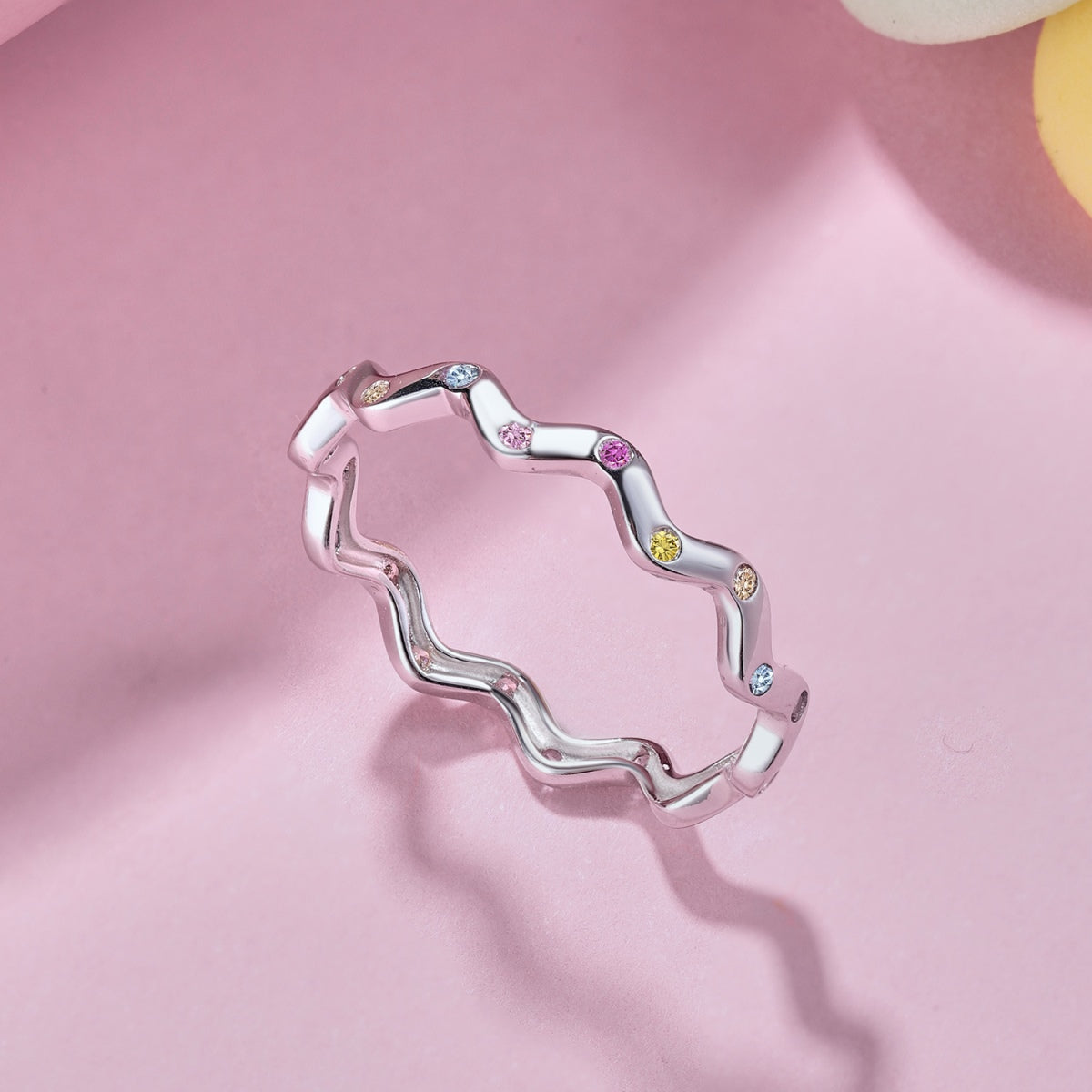 [Aurelle Style]Ornate Vibrant Round Cut Daily Ring