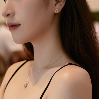 [Aurelle Style]Delicate Radiant Oval Cut Daily Earrings
