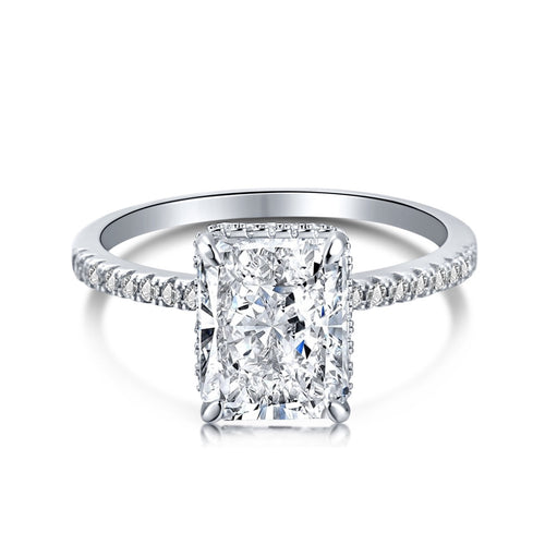 [Aurelle Style]4.0 Carat Luxurious Engagement Ring
