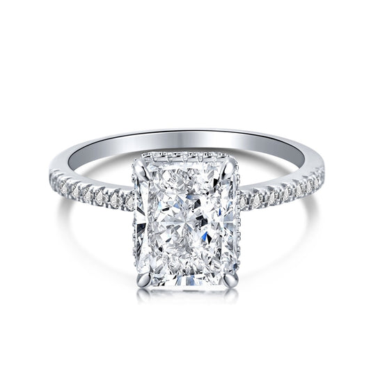 [Aurelle Style]4.0 Carat Luxurious Engagement Ring