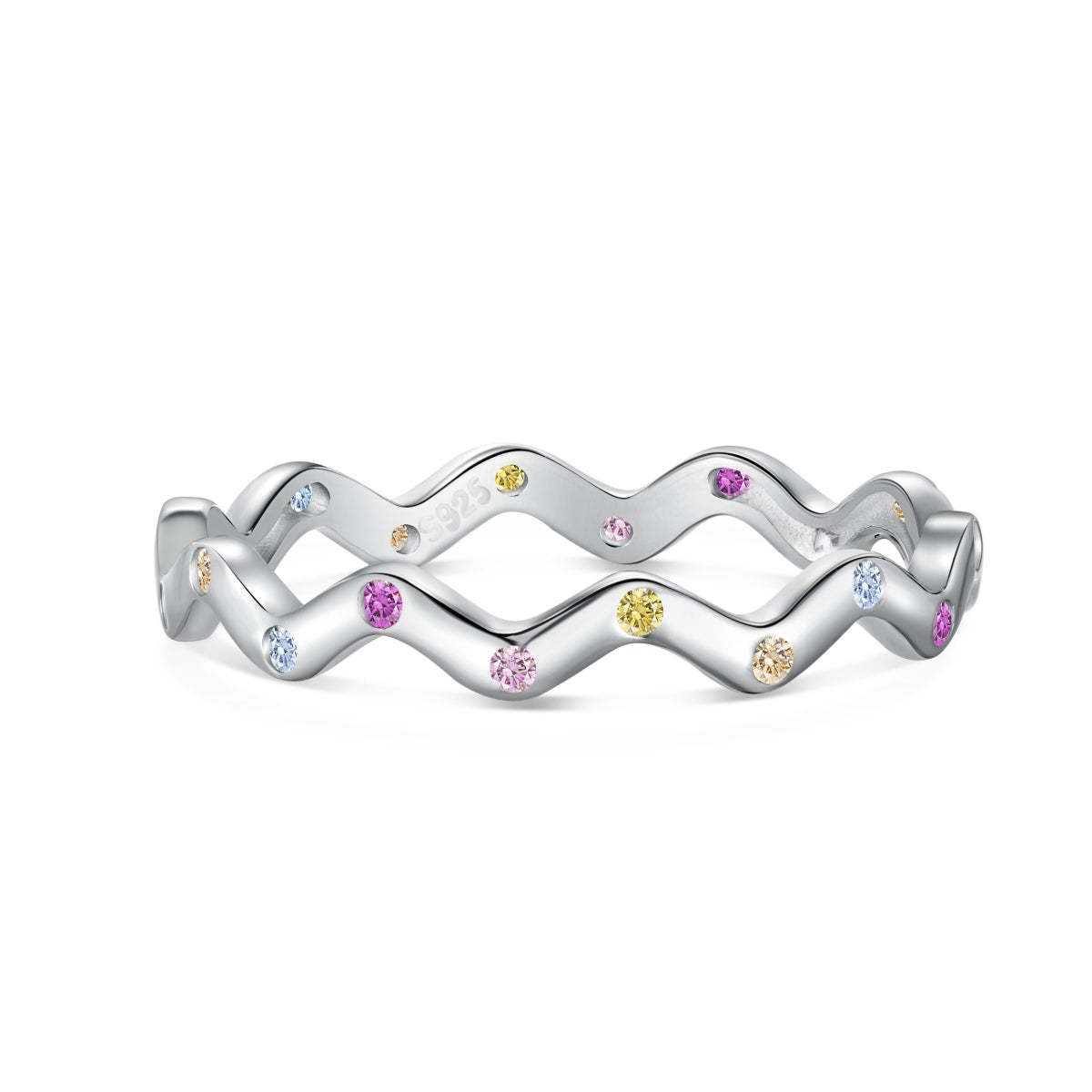 [Aurelle Style]Ornate Vibrant Round Cut Daily Ring