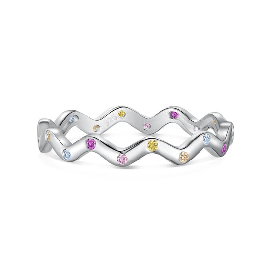 [Aurelle Style]Ornate Vibrant Round Cut Daily Ring