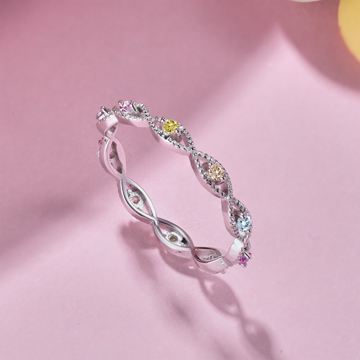 [Aurelle Style]Elegant Energetic Round Cut Daily Ring