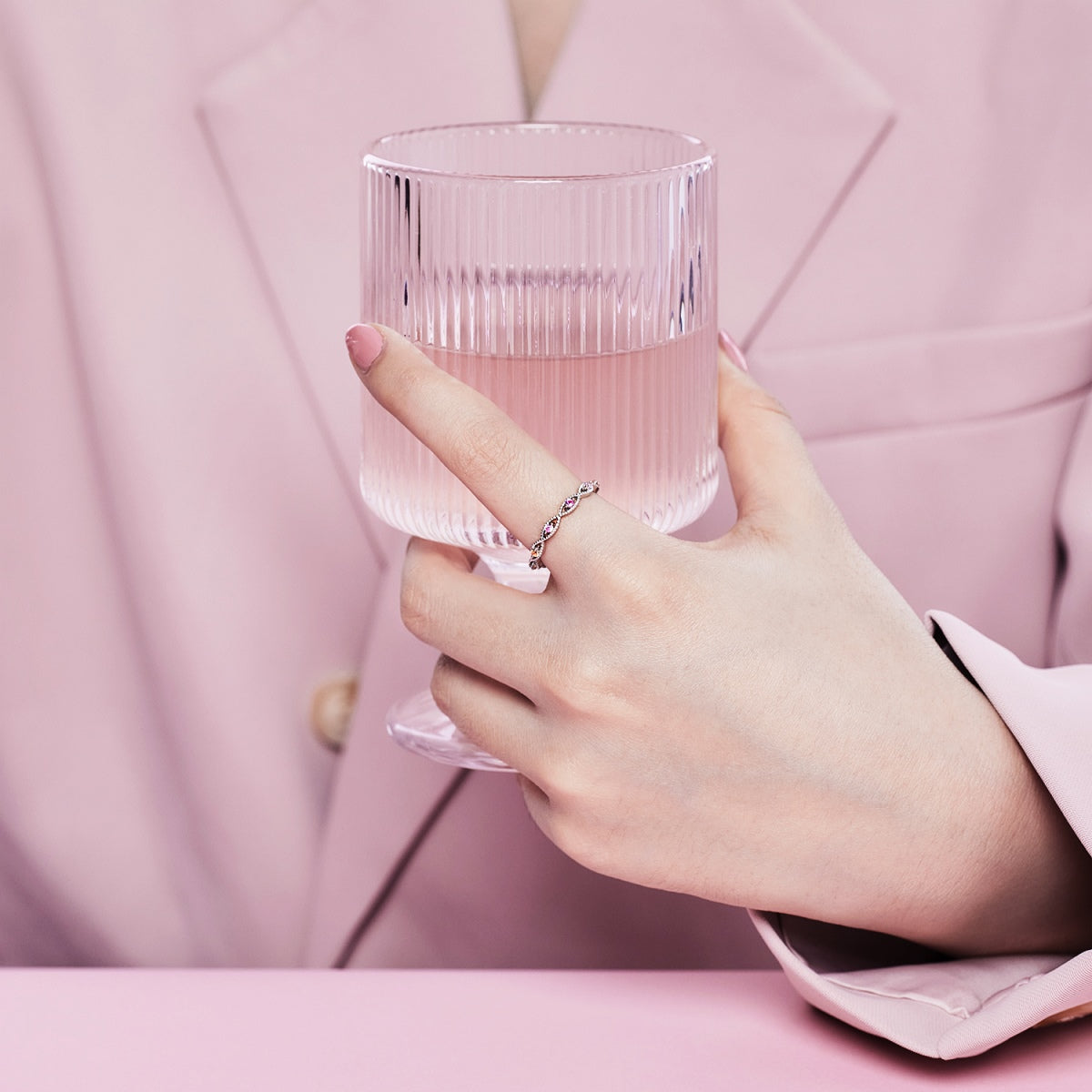 [Aurelle Style]Elegant Energetic Round Cut Daily Ring