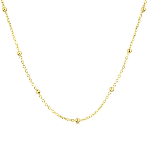 [Aurelle Style]Small Bead Clavicle Chain Simple Necklace
