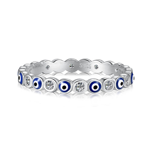 [Aurelle Style]Sparkling Vibrant Round Shape Daily Ring