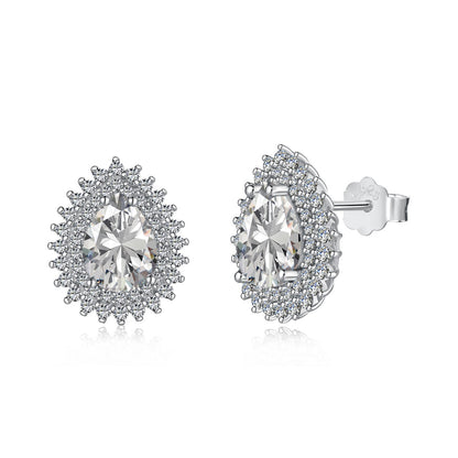 [Aurelle Style]Delicate Gorgeous Pear Cut Daily Earrings