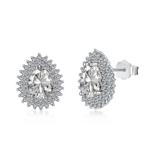 [Aurelle Style]Delicate Gorgeous Pear Cut Daily Earrings