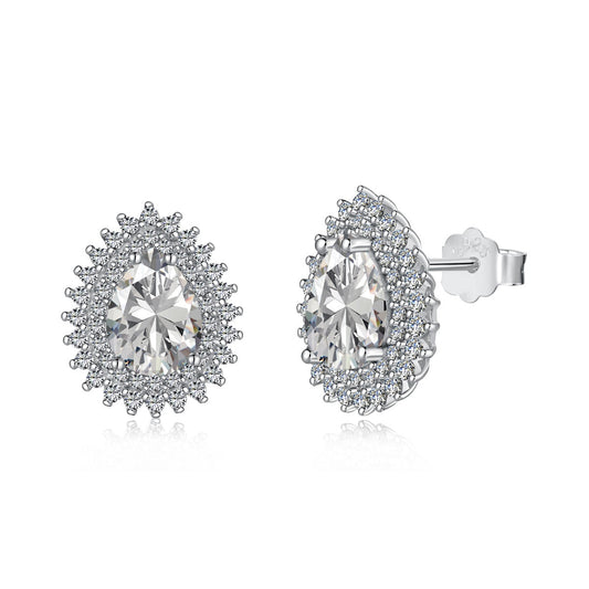 [Aurelle Style]Delicate Gorgeous Pear Cut Daily Earrings