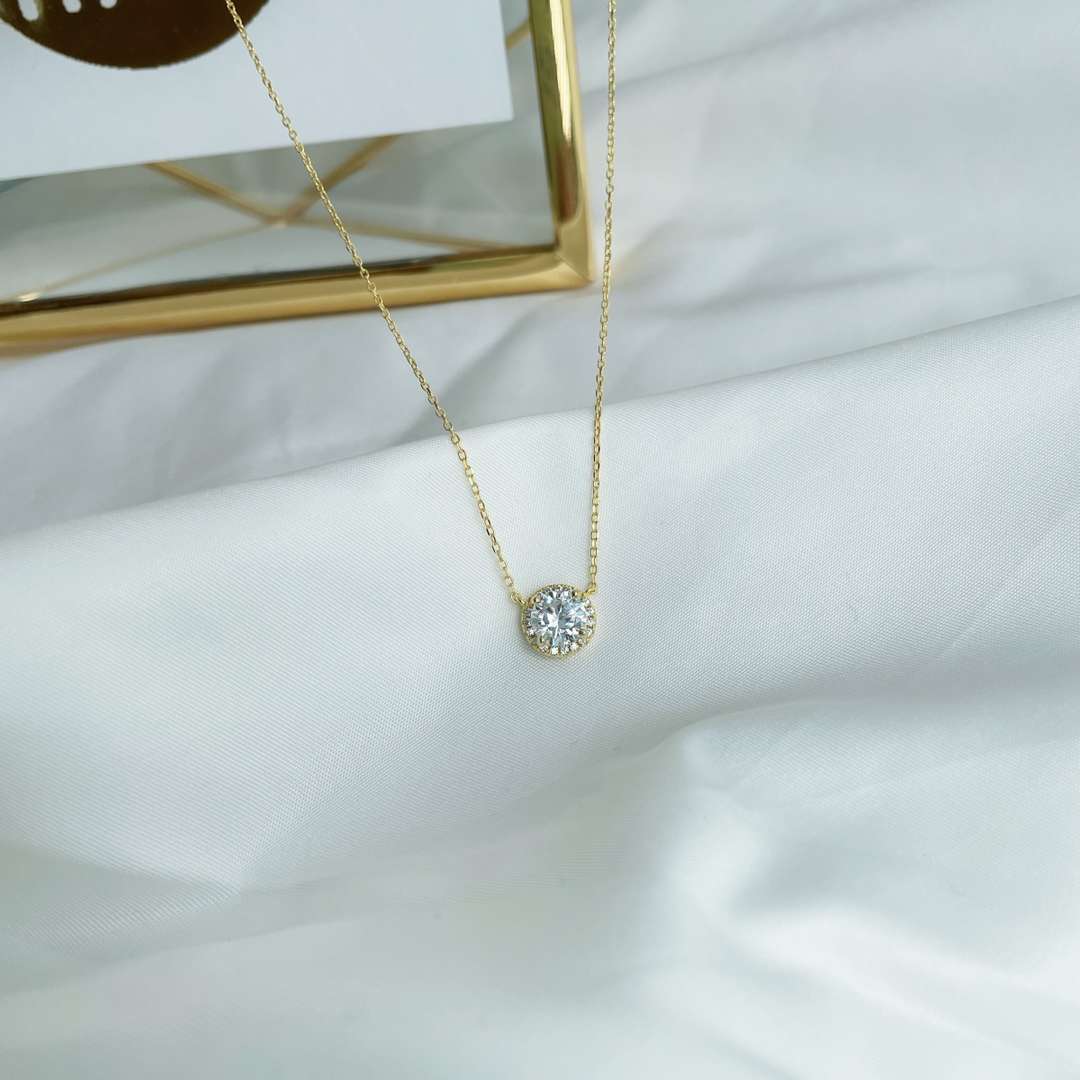 [Aurelle Style]Luxurious Round Cut Necklace