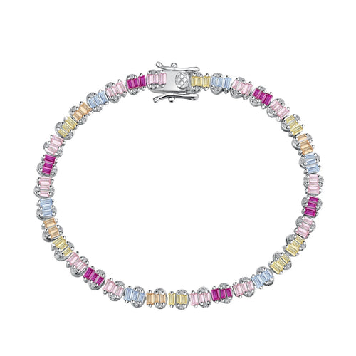 [Aurelle Style]Delicate Colorful Emerald Cut Party Bracelet