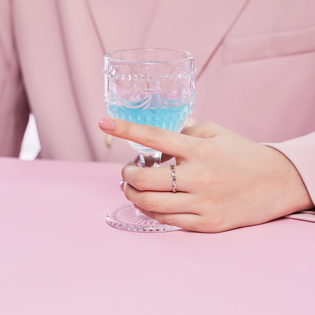 [Aurelle Style]Ornate Vibrant Round Cut Daily Ring