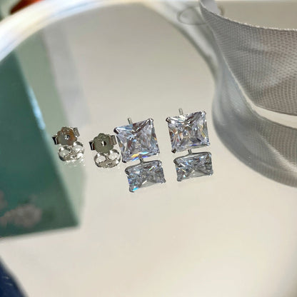 [Aurelle Style]Ornate Square Shape Earrings
