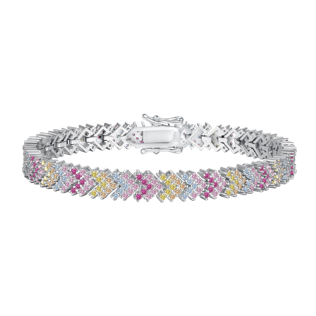 [Aurelle Style]Ornate Sparkling Round Cut Party Bracelet
