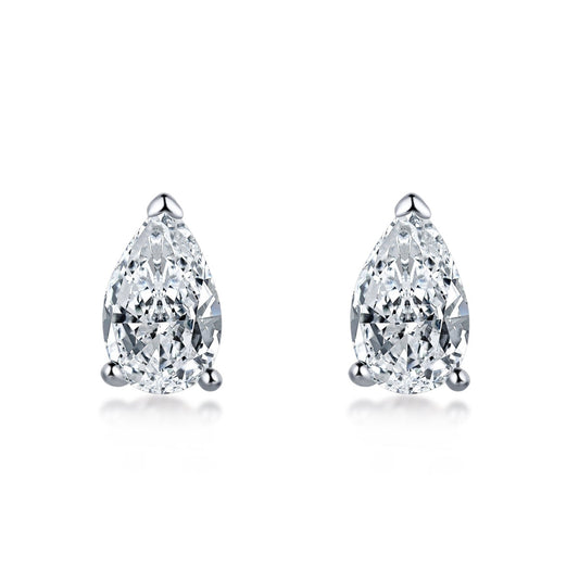 [Aurelle Style]Ornate Water Drop Shape Earrings