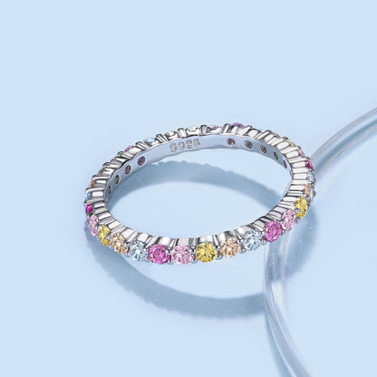 [Aurelle Style]Elegant Vivid Round Cut Daily Ring