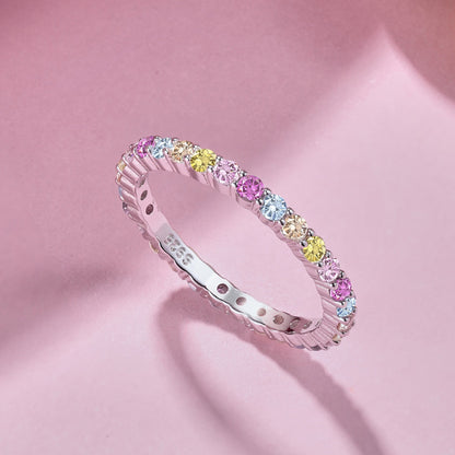 [Aurelle Style]Elegant Vivid Round Cut Daily Ring