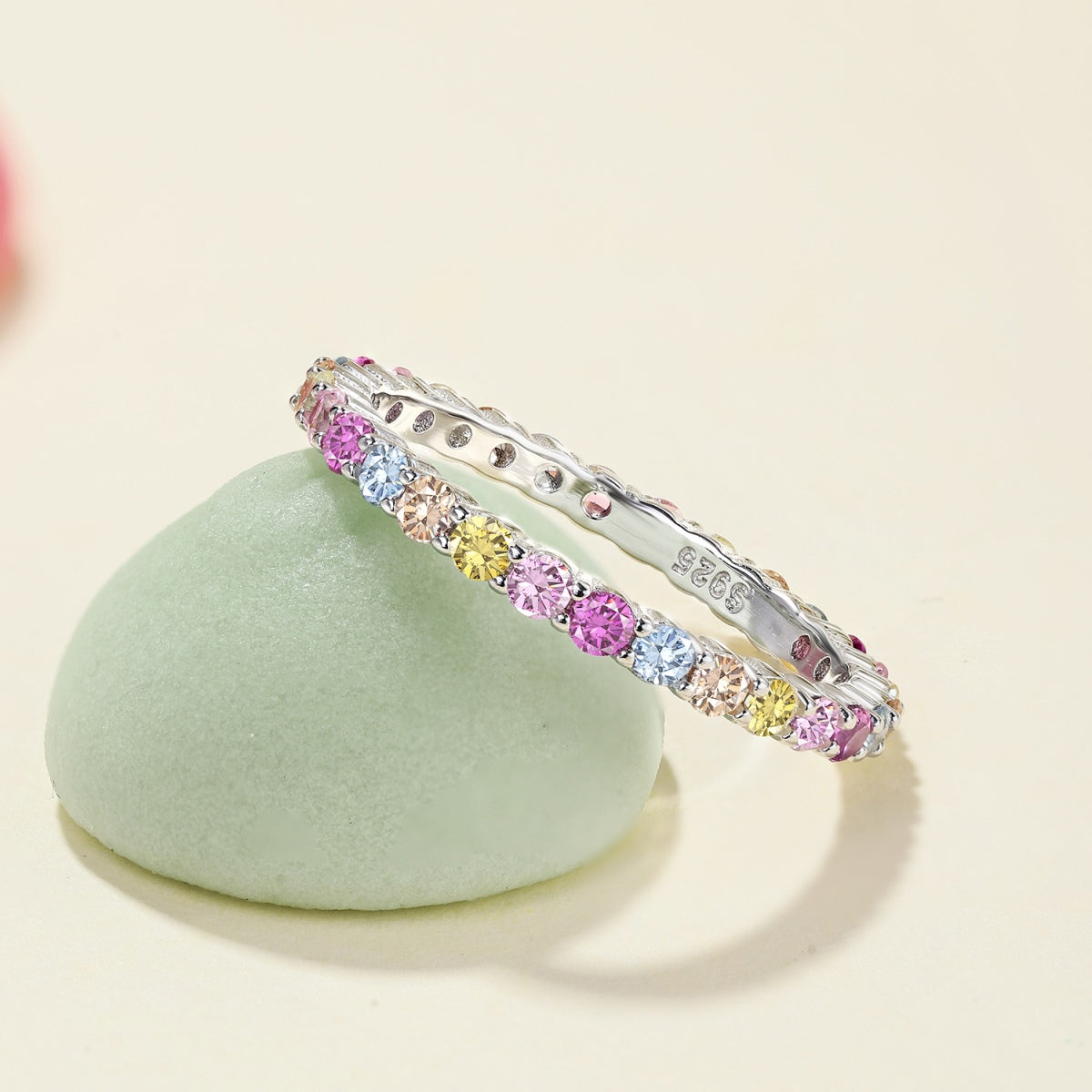 [Aurelle Style]Elegant Vivid Round Cut Daily Ring