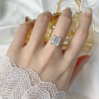 [Aurelle Style]4.0 Carat Luxurious Engagement Ring