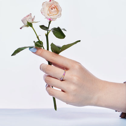 [Aurelle Style]Dazzling Resplendent Round Cut Party Ring