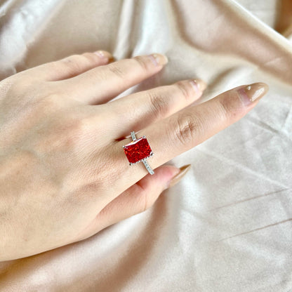 [Aurelle Style]4.0 Carat Luxurious Engagement Ring