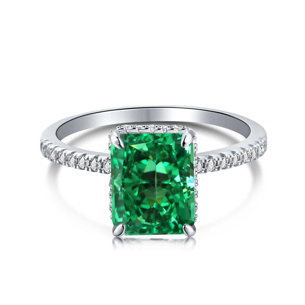 [Aurelle Style]4.0 Carat Luxurious Engagement Ring