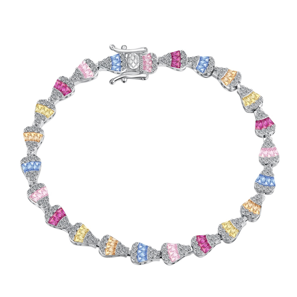 [Aurelle Style]Radiant Water Drop Shape Daily Bracelet