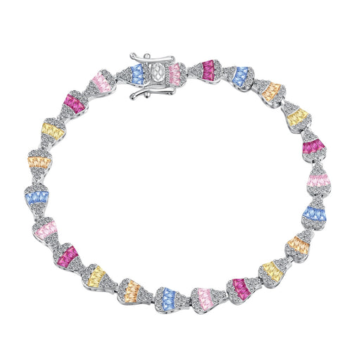 [Aurelle Style]Radiant Water Drop Shape Daily Bracelet