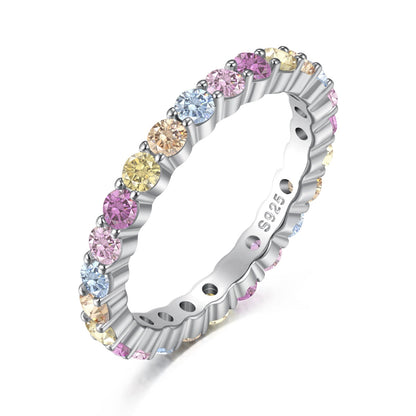 [Aurelle Style]Elegant Vivid Round Cut Daily Ring