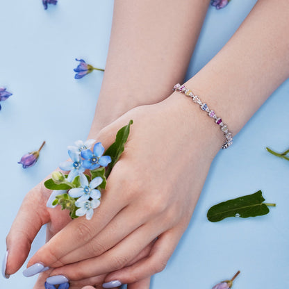 [Aurelle Style]Radiant Water Drop Shape Daily Bracelet