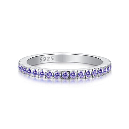 [Aurelle Style]Delicate Sparkling Round Cut Daily Ring