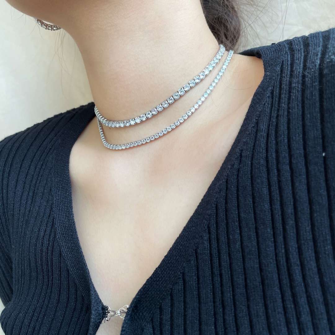 [Aurelle Style]Elegant Tennis Chain Necklace