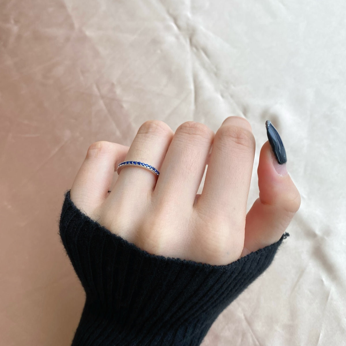 [Aurelle Style]Delicate Sparkling Round Cut Daily Ring