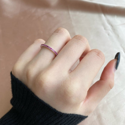[Aurelle Style]Delicate Sparkling Round Cut Daily Ring