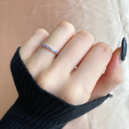 [Aurelle Style]Delicate Sparkling Round Cut Daily Ring