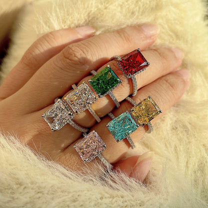 [Aurelle Style]4.0 Carat Luxurious Engagement Ring