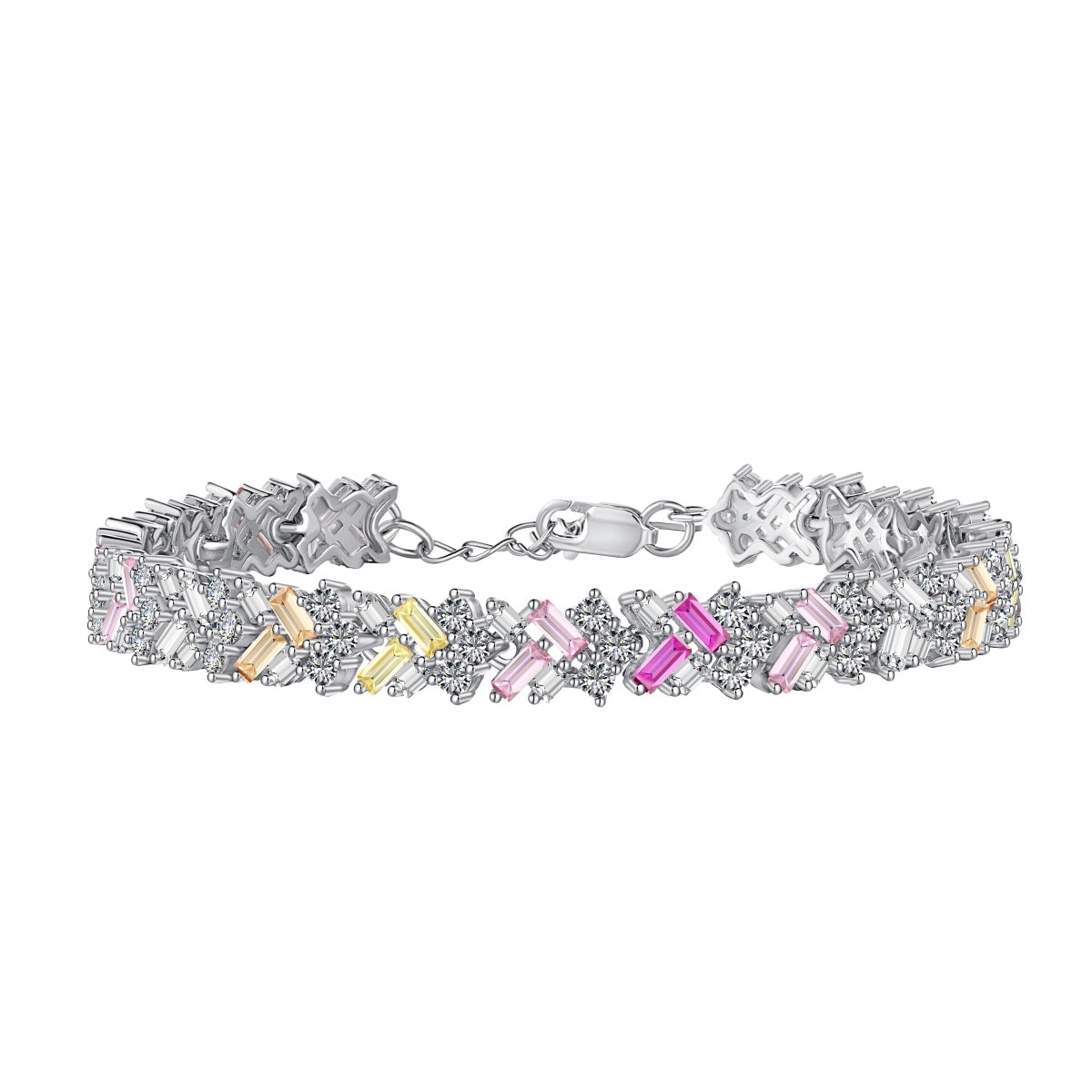 [Aurelle Style]Dazzling Unique Multi Shape Daily Bracelet