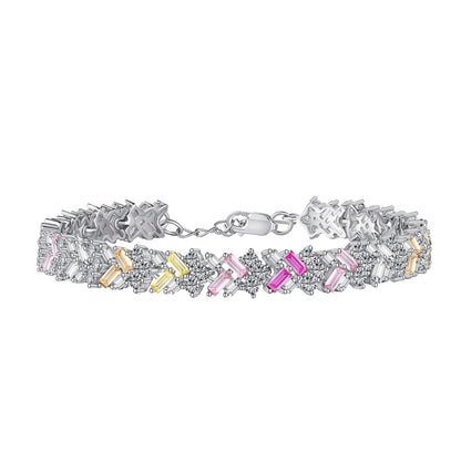 [Aurelle Style]Dazzling Unique Multi Shape Daily Bracelet