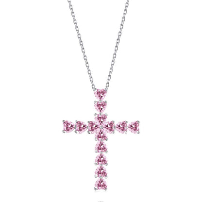 [Aurelle Style]Radiant Cross Shape Necklace