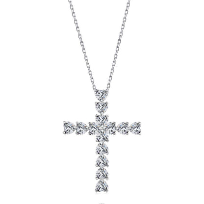 [Aurelle Style]Radiant Cross Shape Necklace