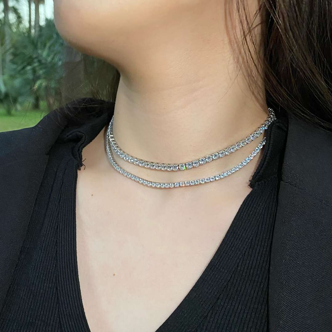 [Aurelle Style]Elegant Tennis Chain Necklace