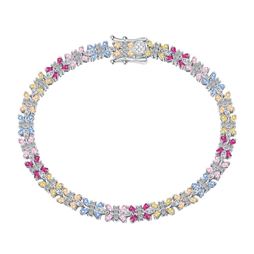 [Aurelle Style]Radiant Colorful Emerald Cut Party Bracelet