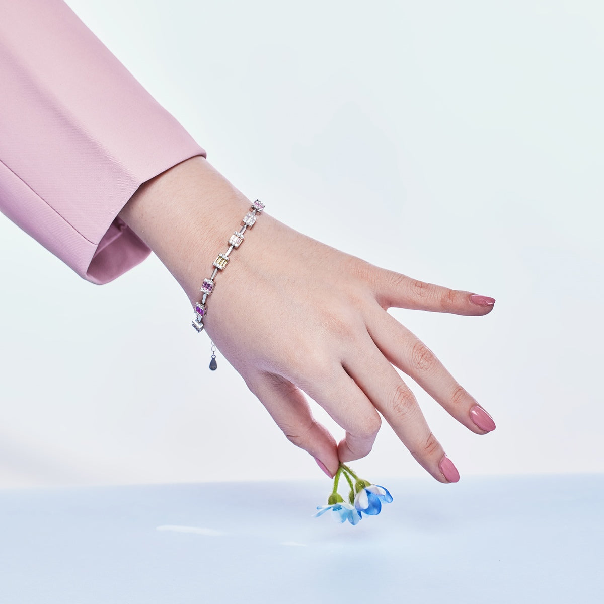 [Aurelle Style]Dainty Charming Emerald Cut Daily Bracelet