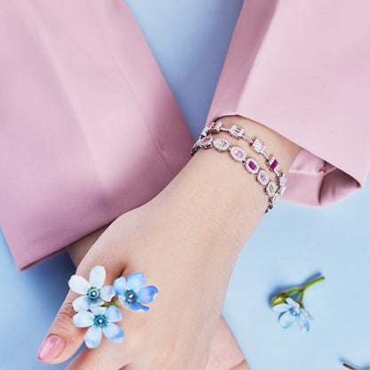 [Aurelle Style]Dainty Charming Emerald Cut Daily Bracelet