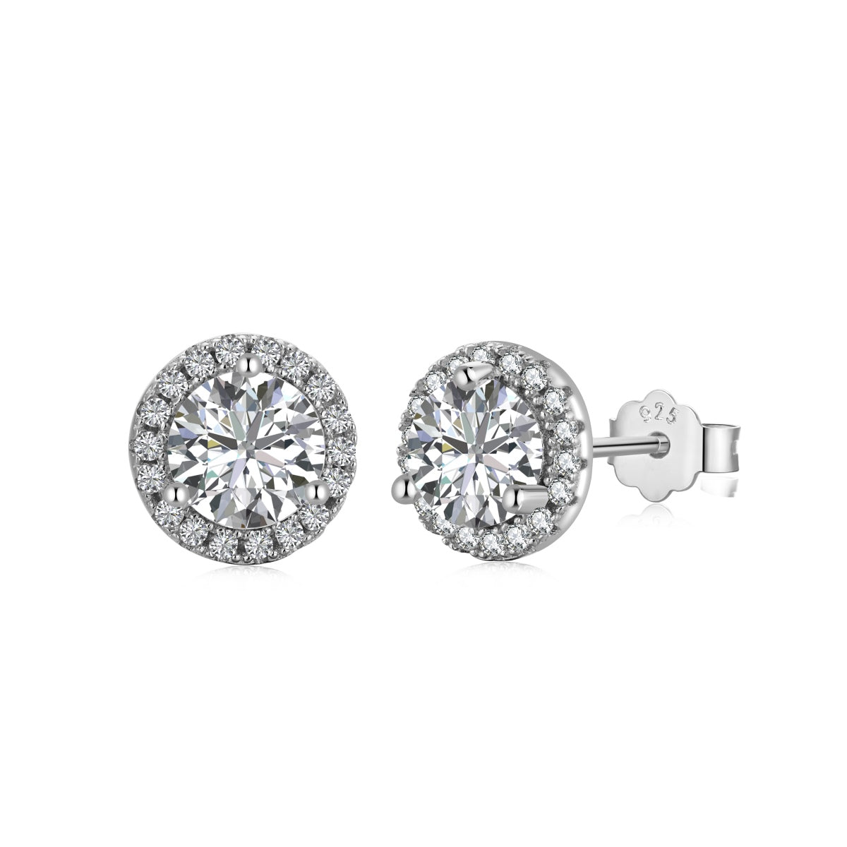 [Aurelle Style]Classic Princess Round Shape Earrings
