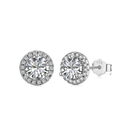 [Aurelle Style]Classic Princess Round Shape Earrings