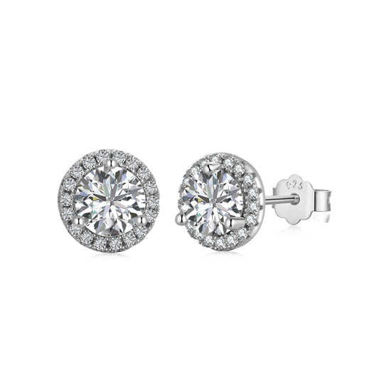 [Aurelle Style]Classic Princess Round Shape Earrings