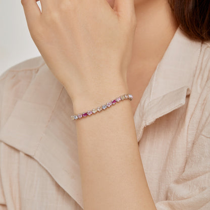 [Aurelle Style]Delicate Colorful Emerald Cut Party Bracelet