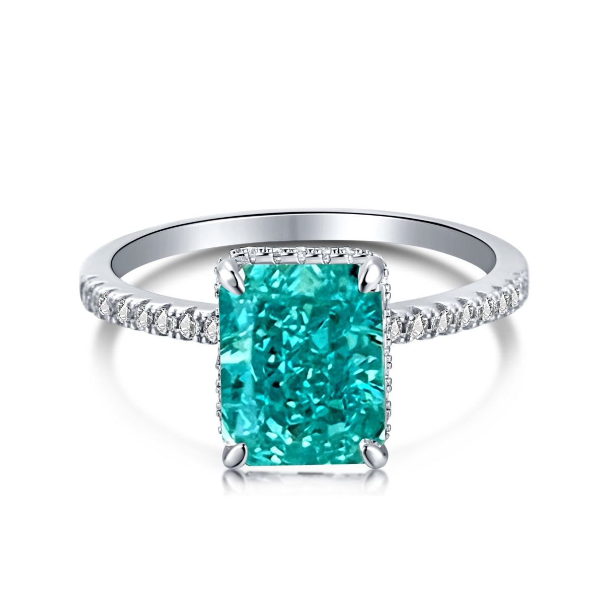 [Aurelle Style]4.0 Carat Luxurious Engagement Ring